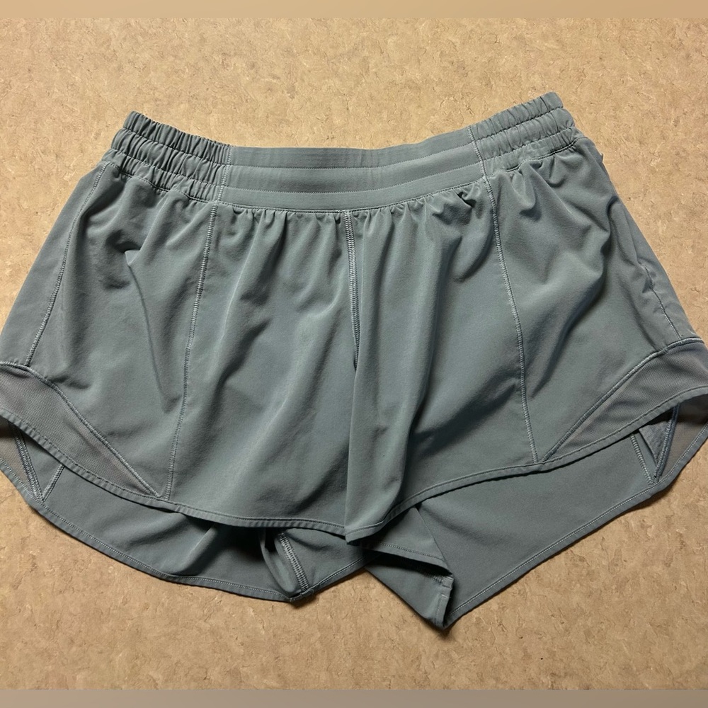 Lululemon Athletica Blue Athletic Shorts Moisture-Wicking Comfort